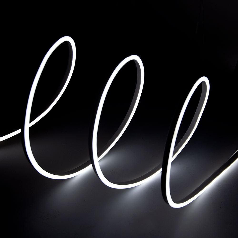 Mangueira Fita LED "Neon Flex" 6W 6000ºK 220VAC 8x16mm Simples 120xSMD2835 6W/M x1M 40.000H