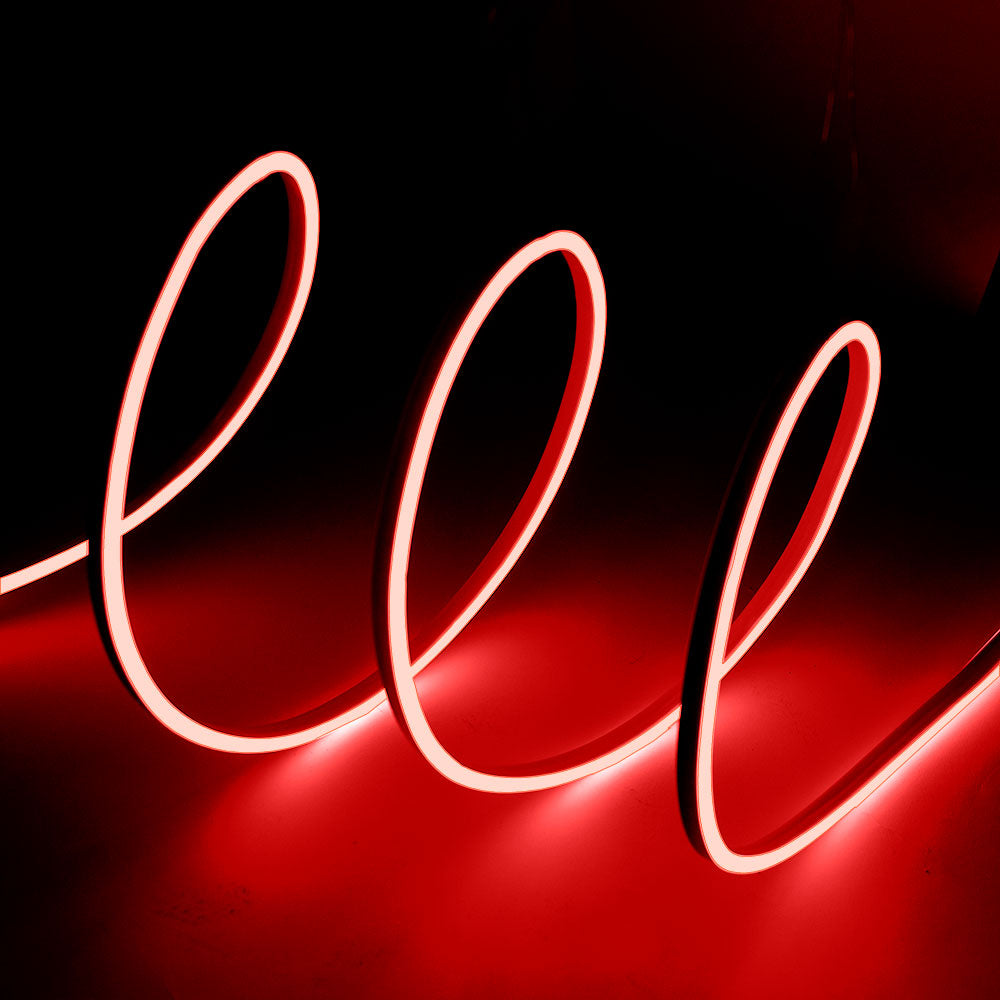 Mangueira Fita LED "Neon Flex" 6W 6000ºK 220VAC 8x16mm Simples 120xSMD2835 6W/M x1M 40.000H