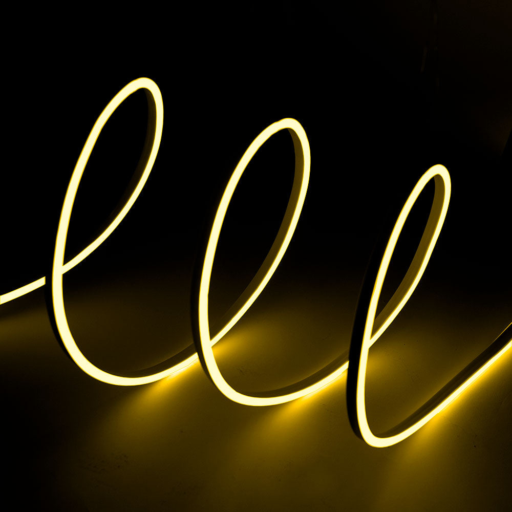 Mangueira Fita LED "Neon Flex" 6W 6000ºK 220VAC 8x16mm Simples 120xSMD2835 6W/M x1M 40.000H