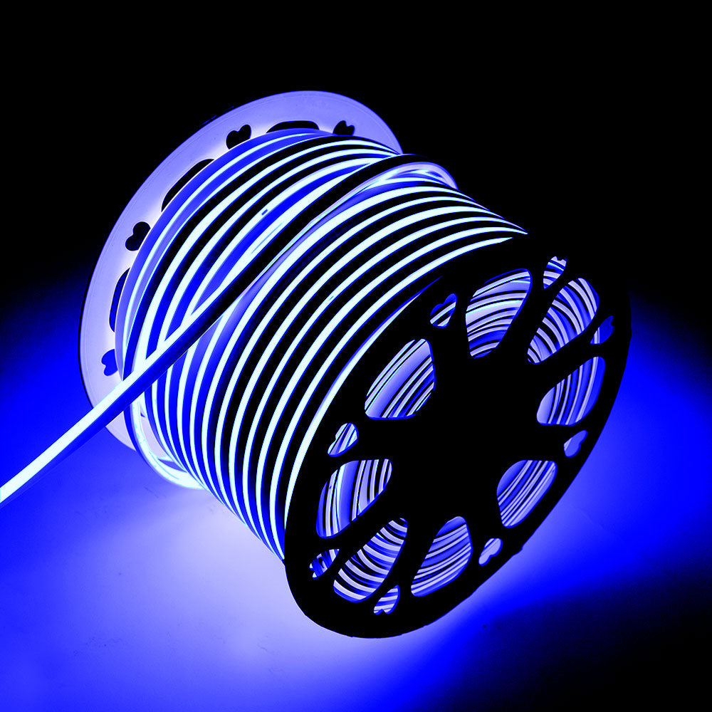 Mangueira Fita LED "Neon Flex" 6W 6000ºK 220VAC 8x16mm Simples 120xSMD2835 6W/M x1M 40.000H