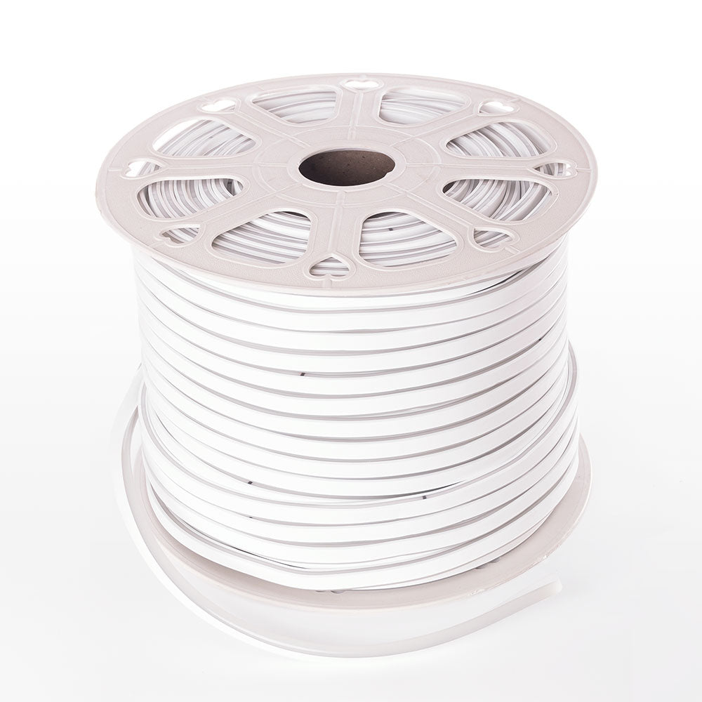 Mangueira Fita LED "Neon Flex" 6W 6000ºK 220VAC 8x16mm Simples 120xSMD2835 6W/M x1M 40.000H