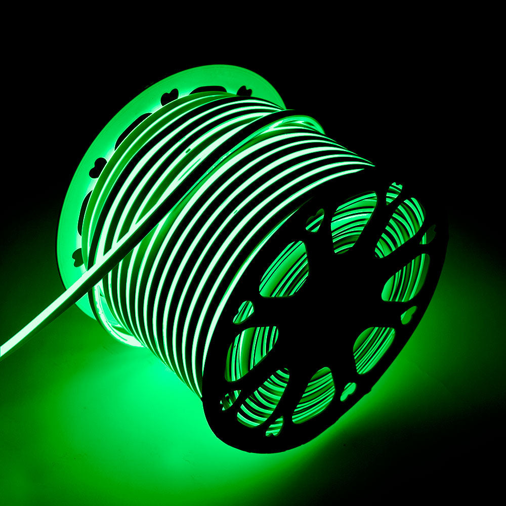 Mangueira Fita LED "Neon Flex" 6W 6000ºK 220VAC 8x16mm Simples 120xSMD2835 6W/M x1M 40.000H