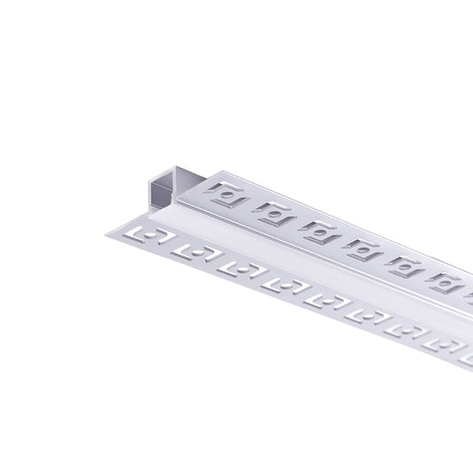 Perfil de Alumínio Para Recesso Escayola/Pladur Tira LED Led 9Mm - 2M