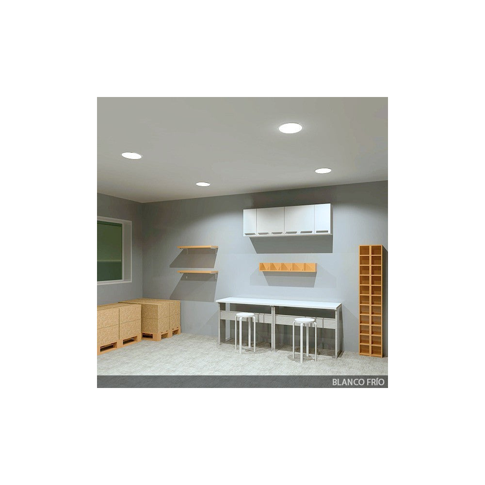 Painel LED 18W 1.800Lm Controle Remoto (Intensidade-CCT) 40.000H