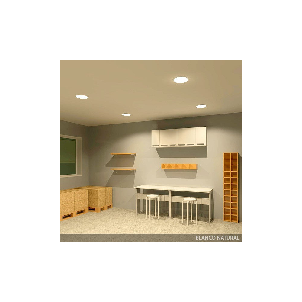 Painel LED 18W 1.800Lm Controle Remoto (Intensidade-CCT) 40.000H