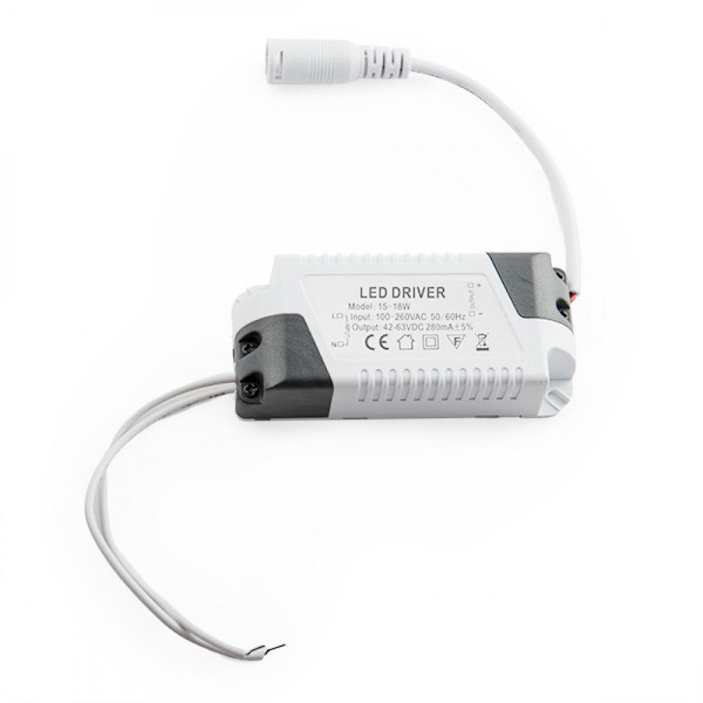 Placa LED 15W 1.200Lm 6000ºK Quadrada 40.000H