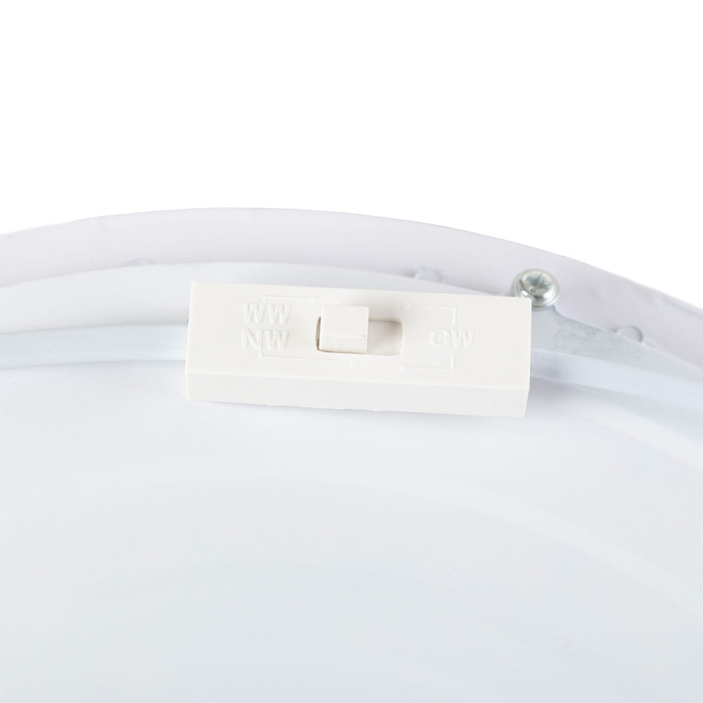 Painel de LED 25W 2.000Lm CCT (Tom de Luz Regulável) 3000-6000ºK Circular 40.000H