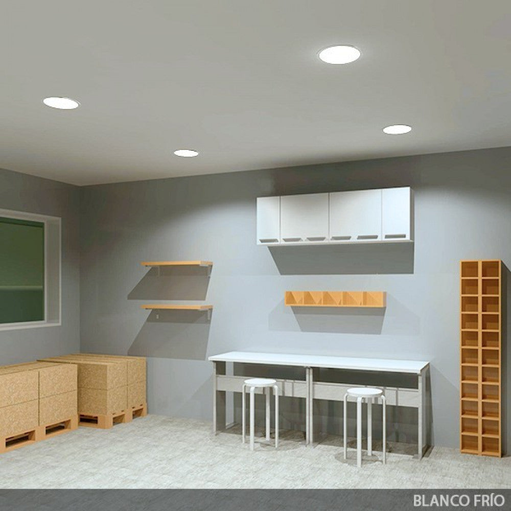Painel LED 25W 2500Lm 6000ºK Circular 40.000H