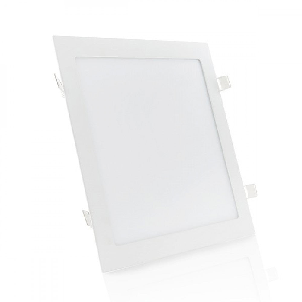 Painel LED 25W 2500Lm 6000ºK Quadrado 40.000H