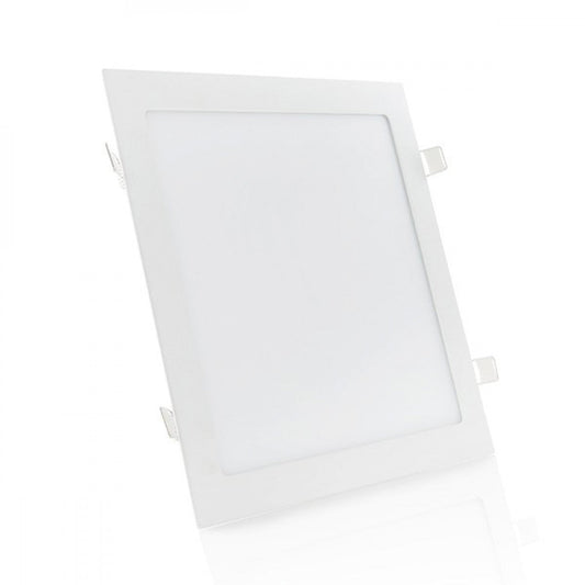 Painel LED 25W 2500Lm 6000ºK Quadrado 40.000H