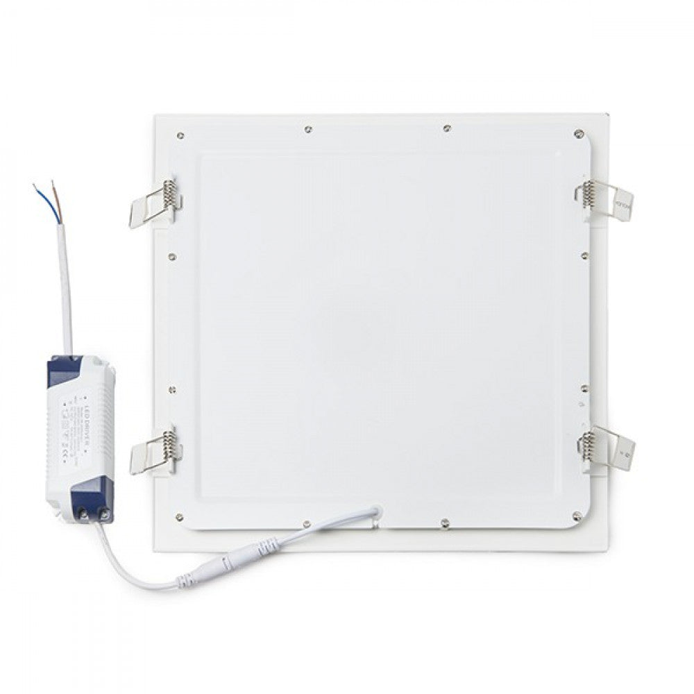 Painel LED 25W 2500Lm 6000ºK Quadrado 40.000H