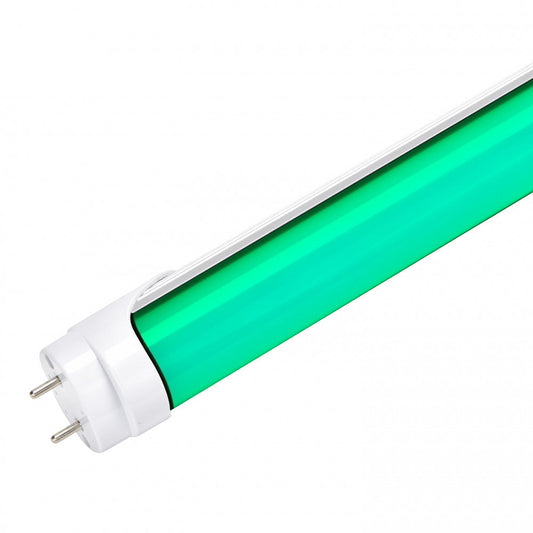 Tubo LED T8 18W 1.500Lm 120Cm Difusor Opala - Verde 40.000H