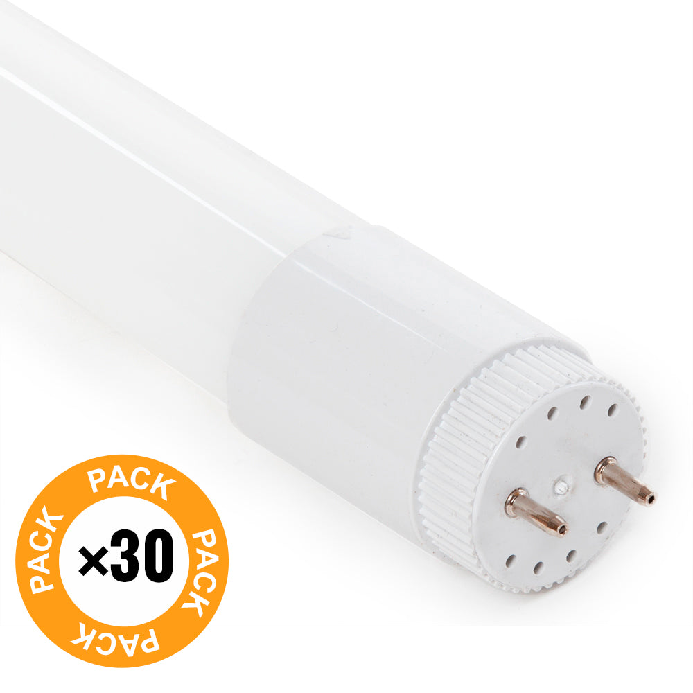 Pacote de 30 Tubos LED T8 18W 2520Lm 6000ºK 1200mm 40.000H