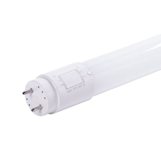 Tubo LED T8 18W 2.880Lm 6000ºK Vidro 120Cm Conexão 2 Extremidades 40.000H