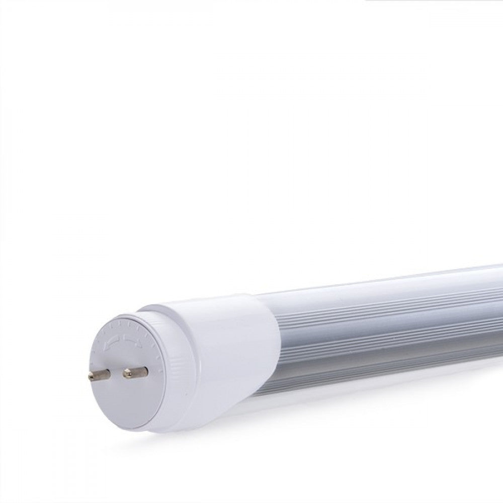 Tubo LED T8 23W 2760Lm 6000ºK 150Cm Conexão de cabeça giratória Uma extremidade 60.000H