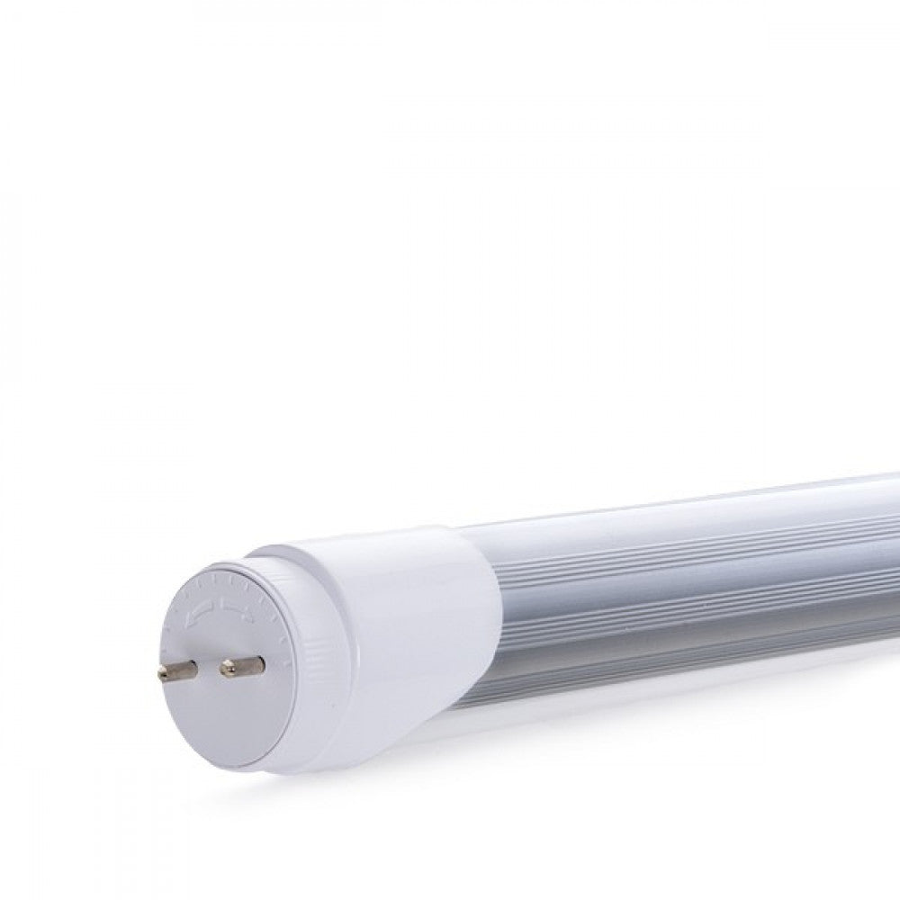 Tubo LED T8 10W 1200Lm 6000ºK 60Cm Conexão de cabeça giratória Uma extremidade 60.000H