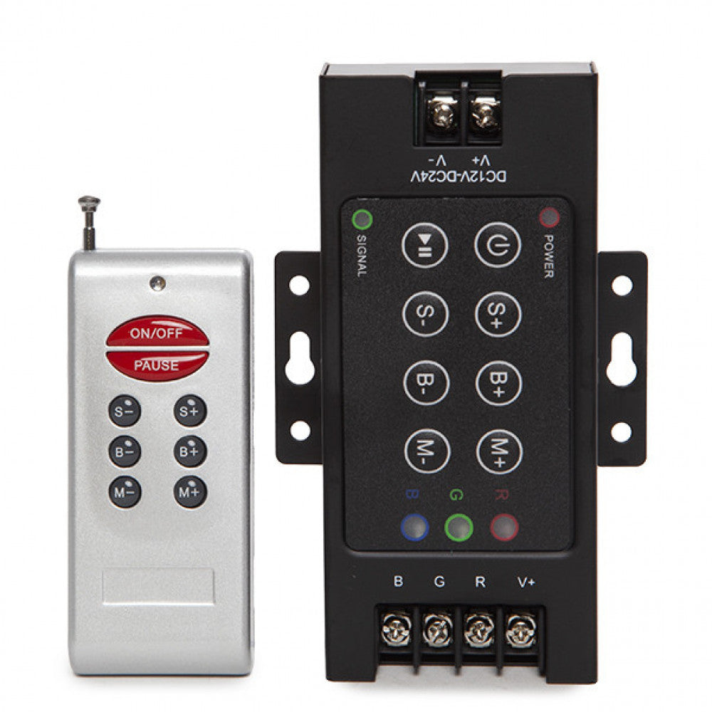 Controlador Rgb Rf 24Vdc ► 576W Controle Controlo Remoto