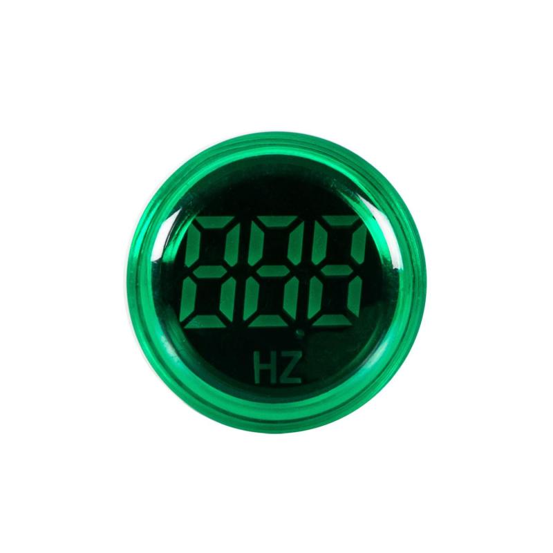Indicador Luminoso MAXGE com Medidor de Frequência 35-99 Hz Ø22mm