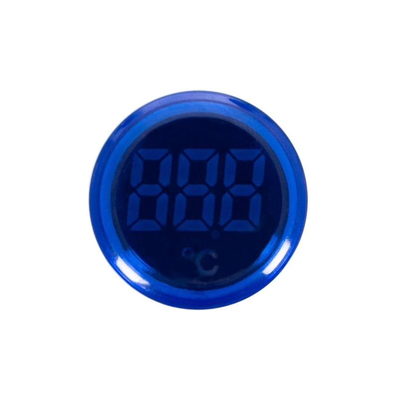 Indicador Luminoso MAXGE com Termómetro -25ºC/+125ºC Ø22mm