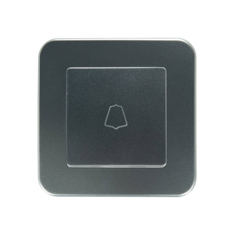Interruptor Botão de Pressão com Moldura Classic