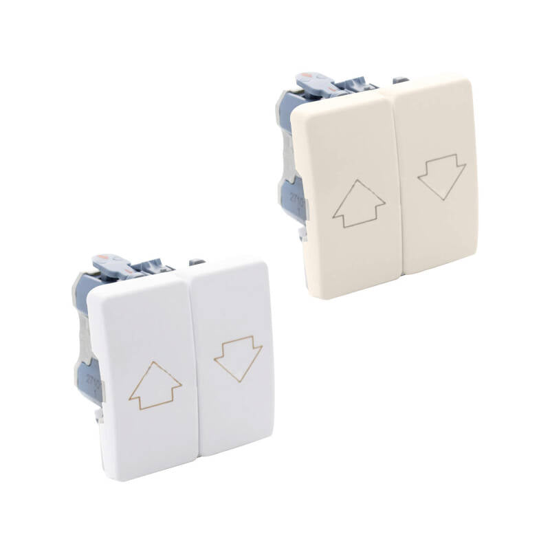 Interruptor de Pressão Para Persianas com Tecla Simon 27 Play 27396