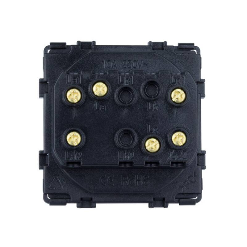 Interruptor Duplo Comutado Modern