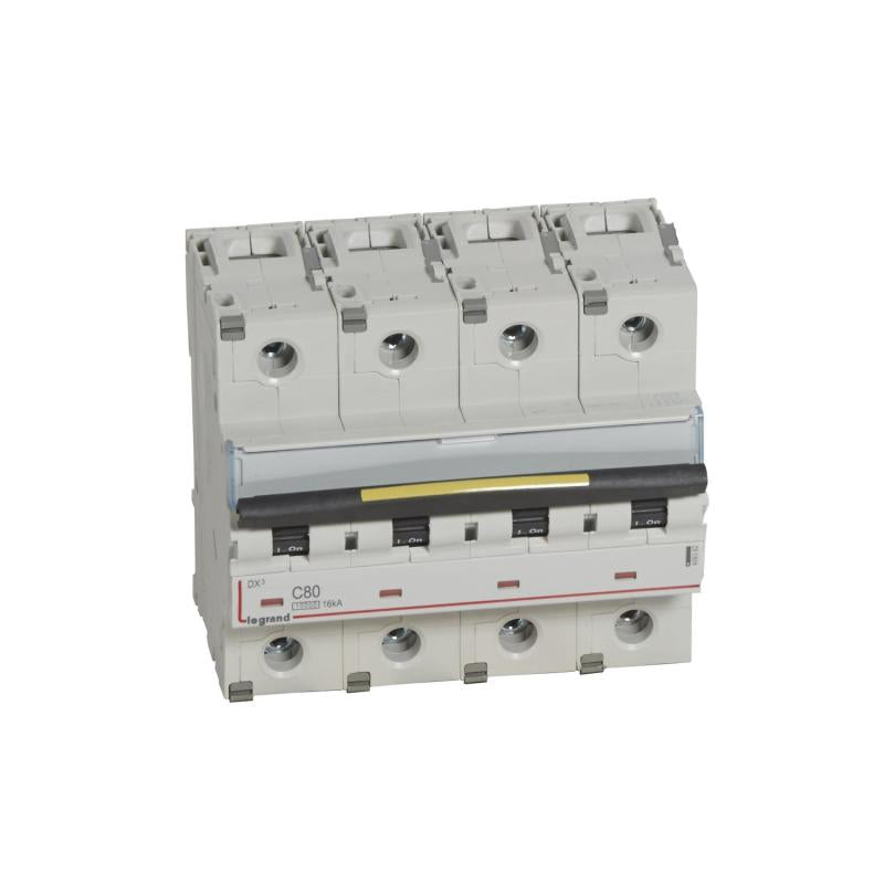 Interruptor Magnetotérmico Industrial 4P 10/16kA 80-125 A Curva C LEGRAND DX³ 409362