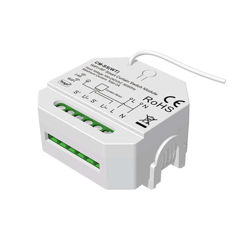 Interruptor para Persiana WiFi SKYDANCE CM-SS(WT) Compatível com Controlo Remoto RF