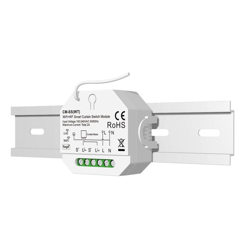 Interruptor para Persiana WiFi SKYDANCE CM-SS(WT) Compatível com Controlo Remoto RF
