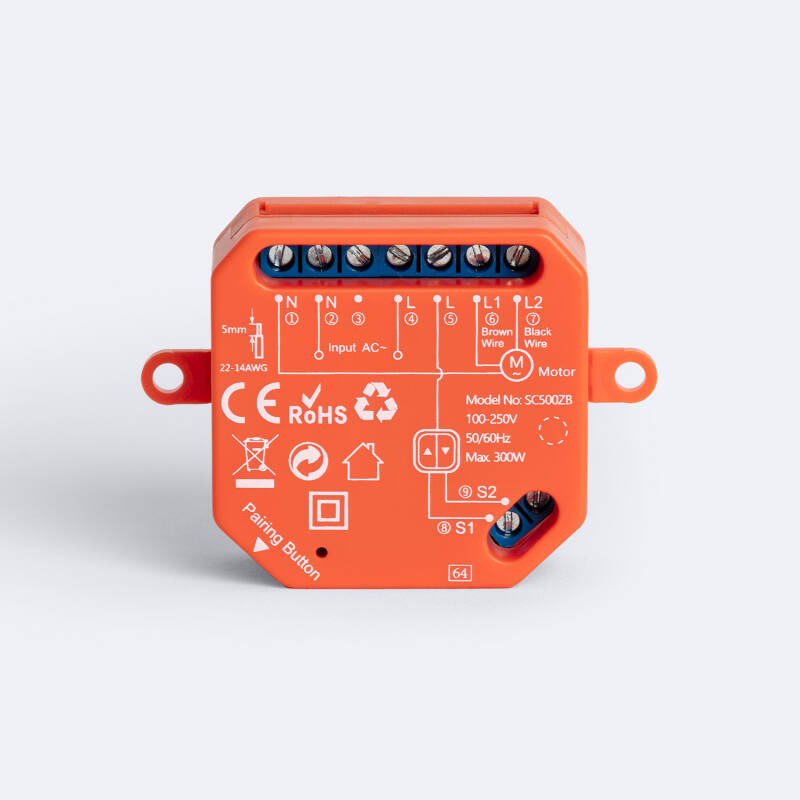Interruptor Persiana WiFi ZigBee