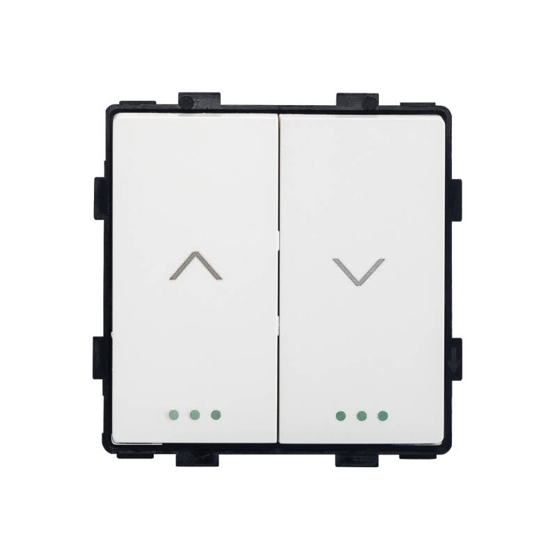 Interruptor Pulsador para Persianas Automáticas com Setas Modern
