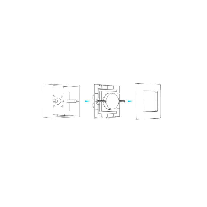 Regulador LED TRIAC SKYDANCE KS Compatível com Comando RF