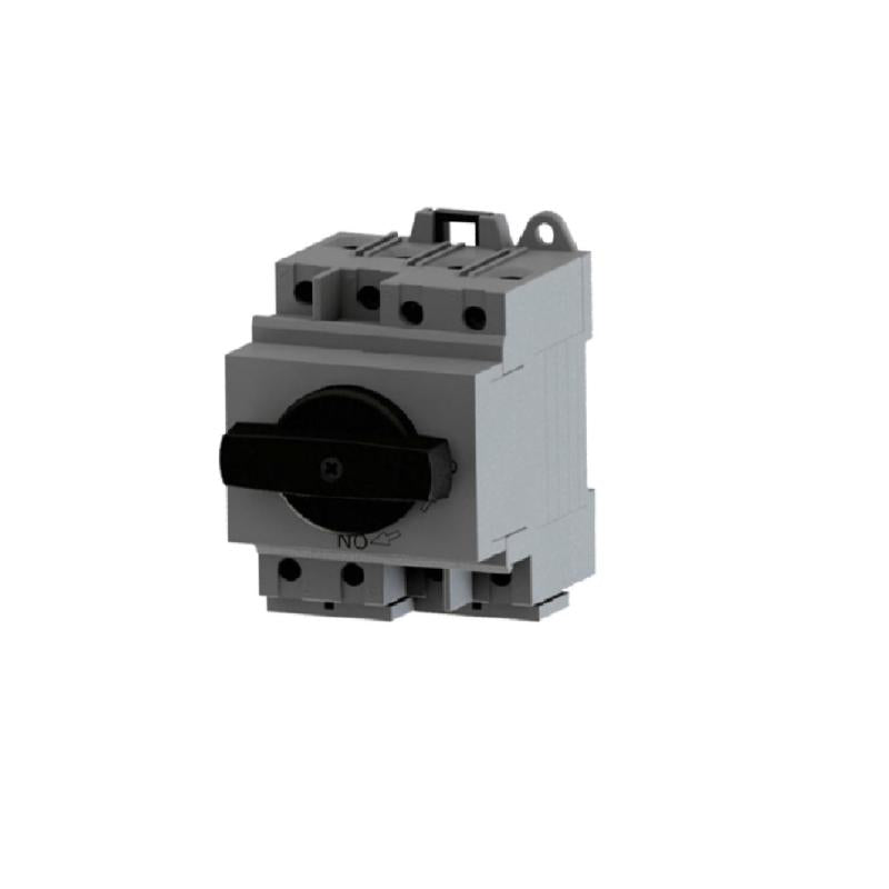 Interruptor Seccionador Corte na Carga Rotativo Calha DIN 4P 1200V DC 32A Instalação Fotovoltaica MAXGE