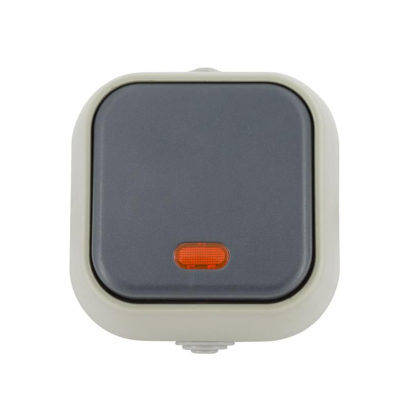 Interruptor Simples com Indicador Luminoso IP54