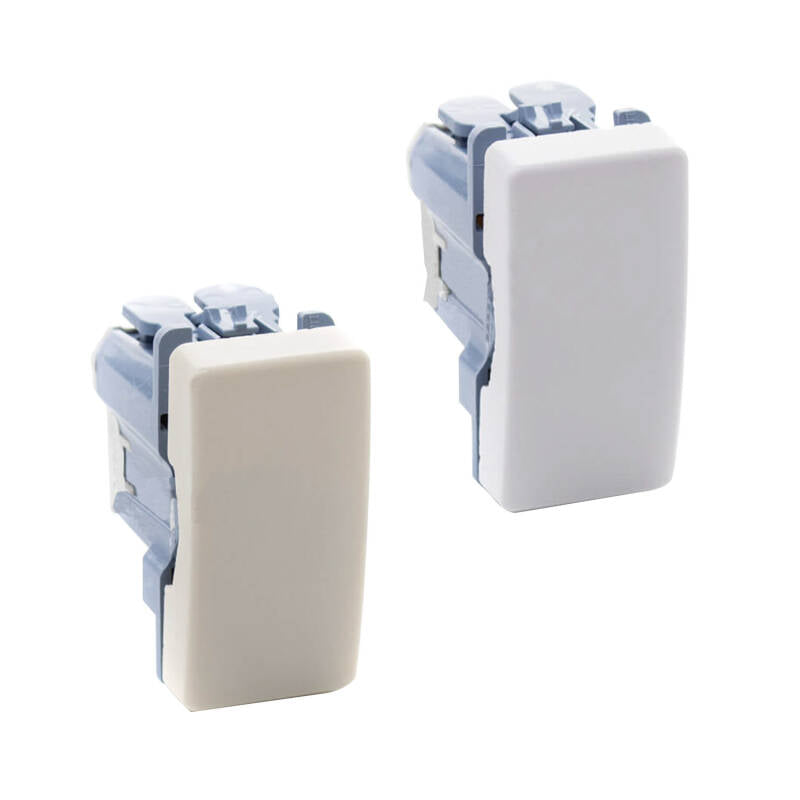 Interruptor Simples Comutado Estreito com Tecla Simon 27 Play 27201