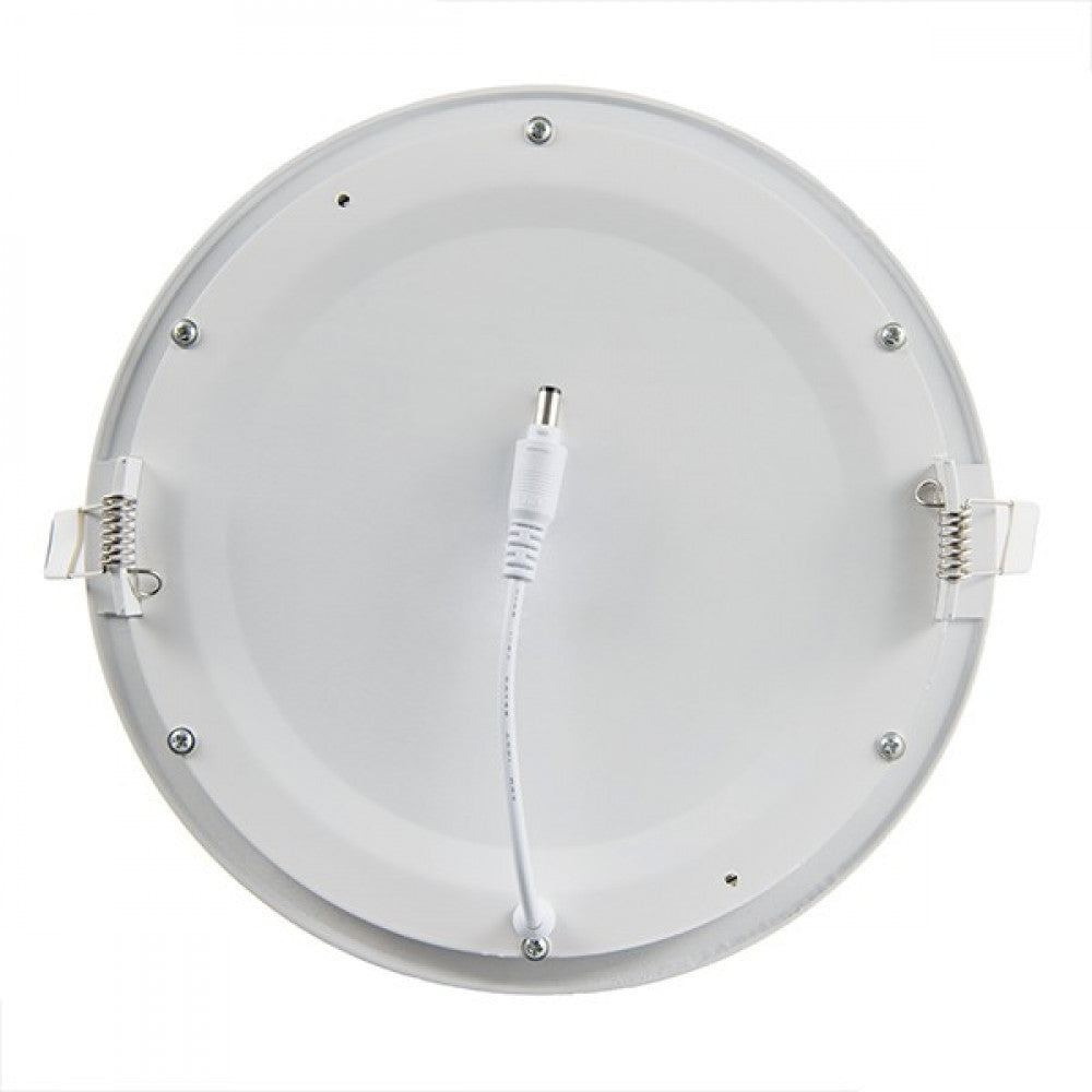 Pacote de 2 painéis LED 18W 1800Lm 6000ºK Circular 40.000H