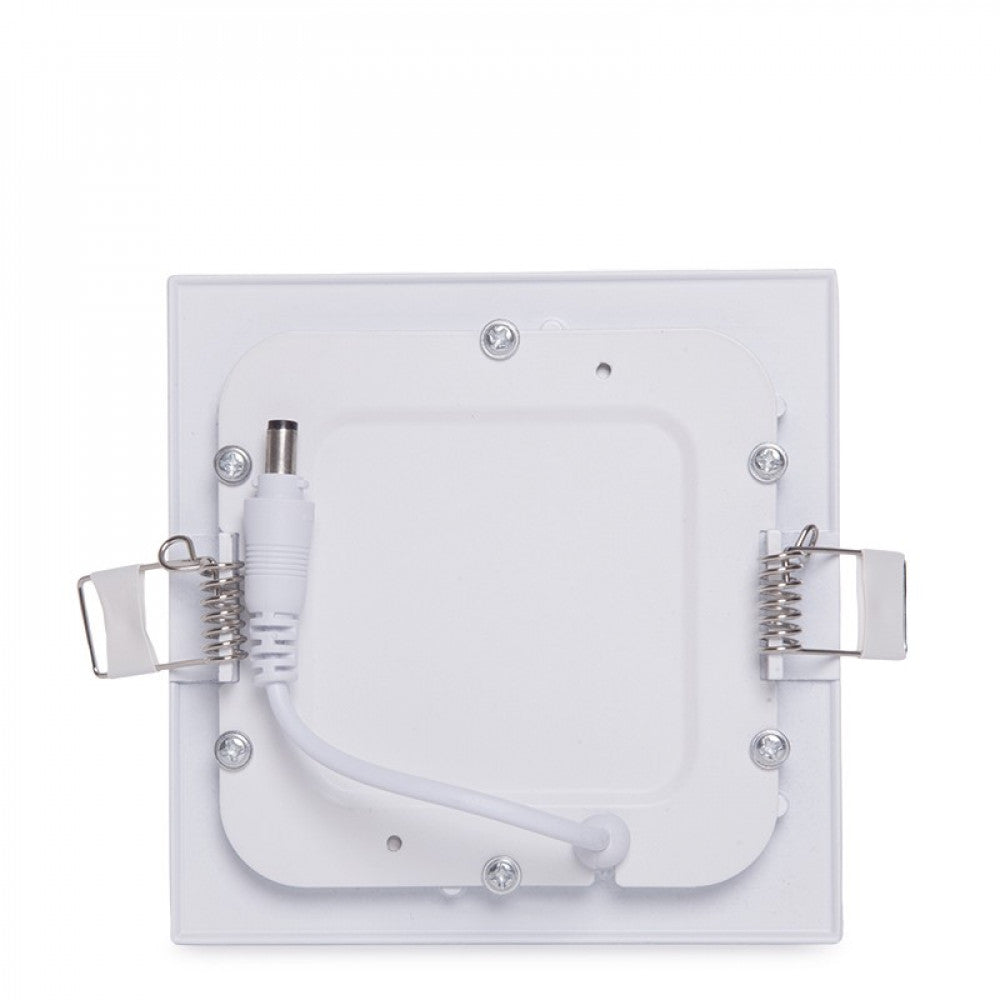 Painel LED 6W 600Lm 6000ºK Quadrado 40.000H