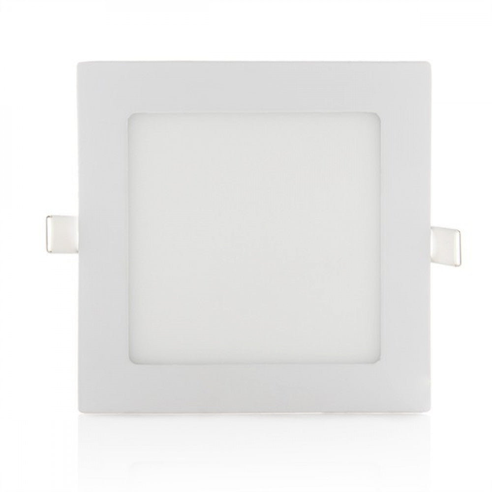 Painel LED 12W 1200Lm 6000ºK Quadrado 40.000H