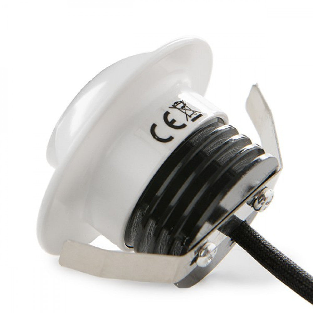 Foco Downlight LED Embutido 2W 180Lm 6000ºK "Clara" Circular 40.000H