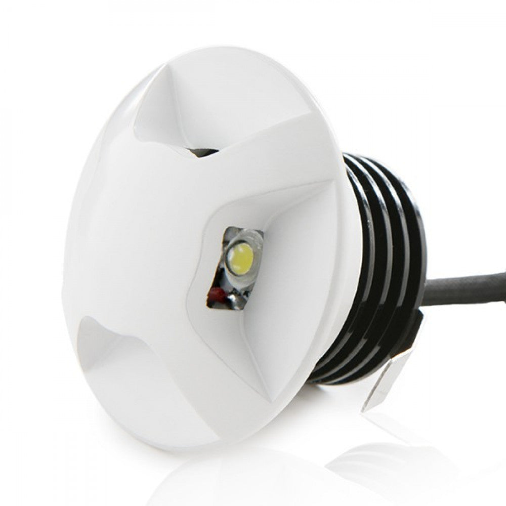 Foco Downlight LED Embutido 2W 180Lm 6000ºK "Reagan" Circular 40.000H
