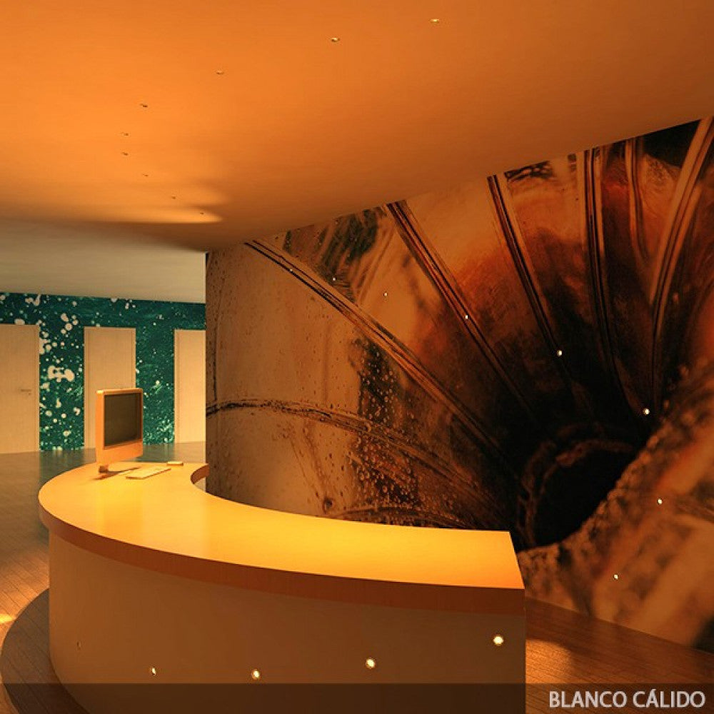 Luz Embutida LED 2W 180Lm 6000ºK "Angela" Circular Ø36Mm 40.000H