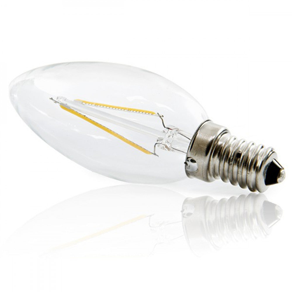 Lâmpada LED E14 4W 144Lm 2000ºK Filamento 40.000H