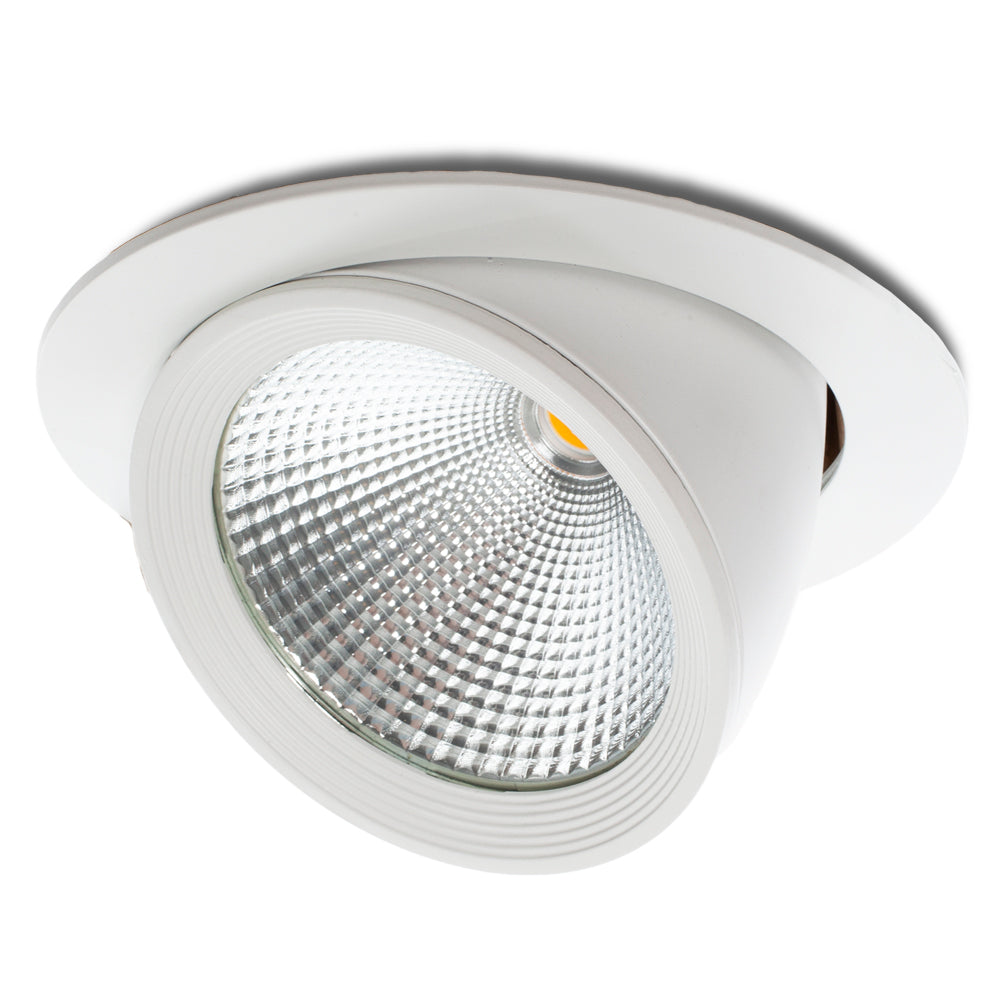 Foco Downlight LED 30W 3000Lm 4200ºK Ajustável UGR17 50.000H