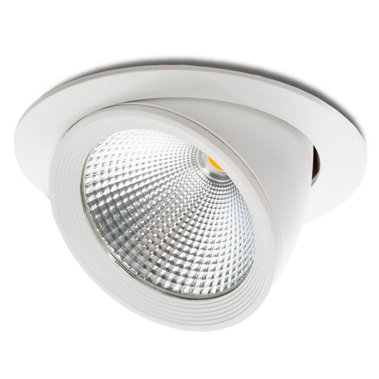 Foco Downlight LED 30W 3000Lm 4200ºK Ajustável UGR17 50.000H