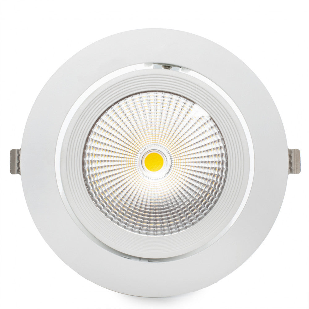 Foco Downlight LED 30W 3000Lm 4200ºK Ajustável UGR17 50.000H