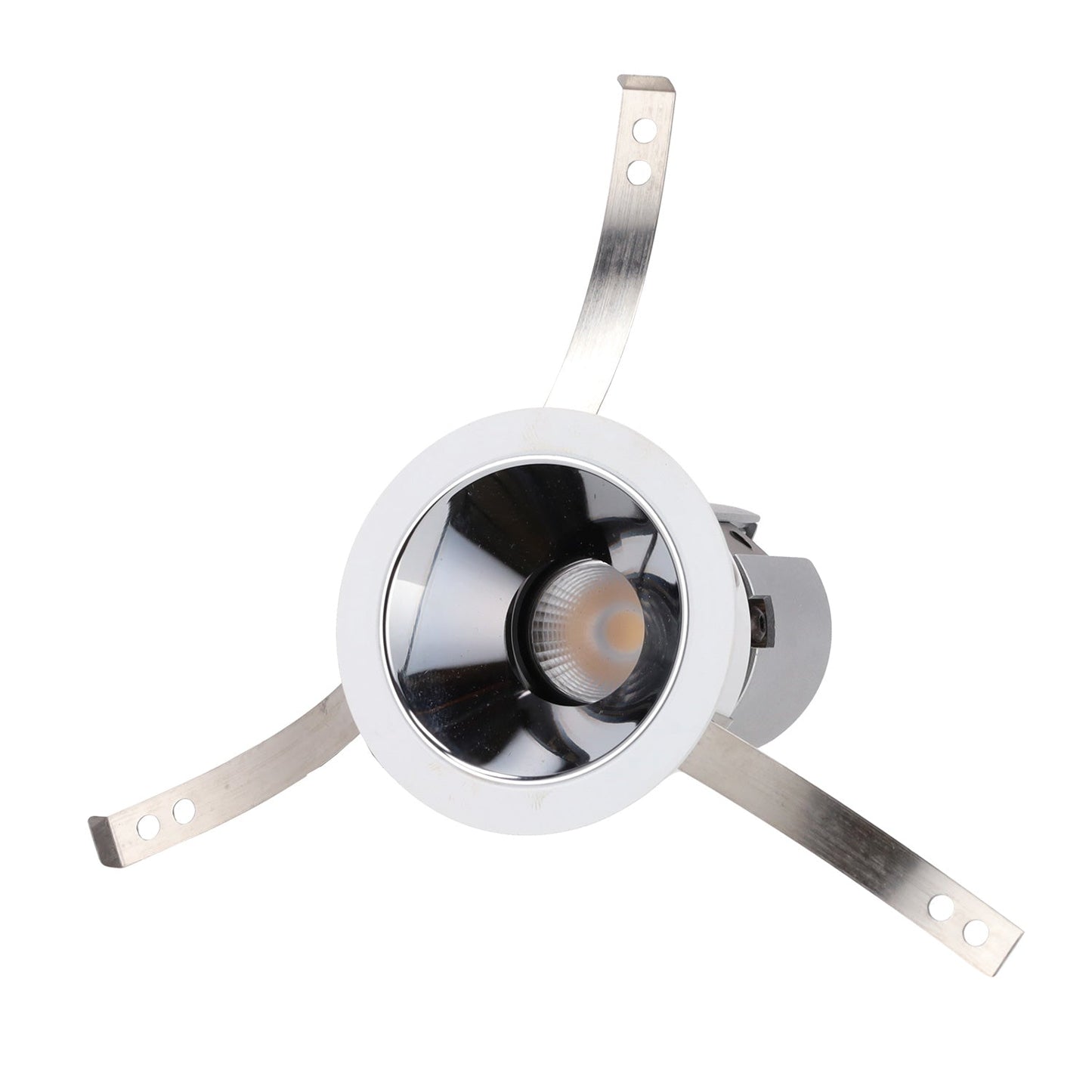 Refletor de teto LED COB embutido - 5W - Ajustável - Baixo UGR - Ø50mm