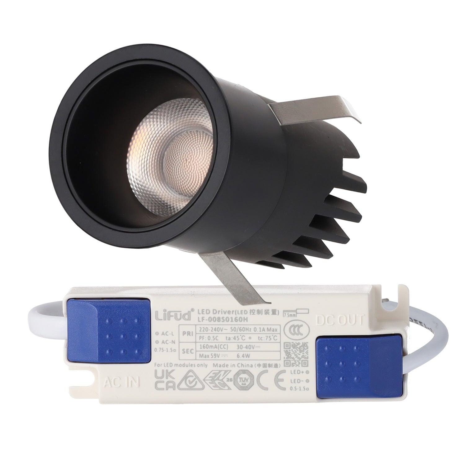 Downlight Spot LED 7W 700Lm 2700ºK Circular PRO SMD3030 50.000H