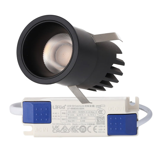 Downlight Spot LED 7W 700Lm 2700ºK Circular PRO SMD3030 50.000H