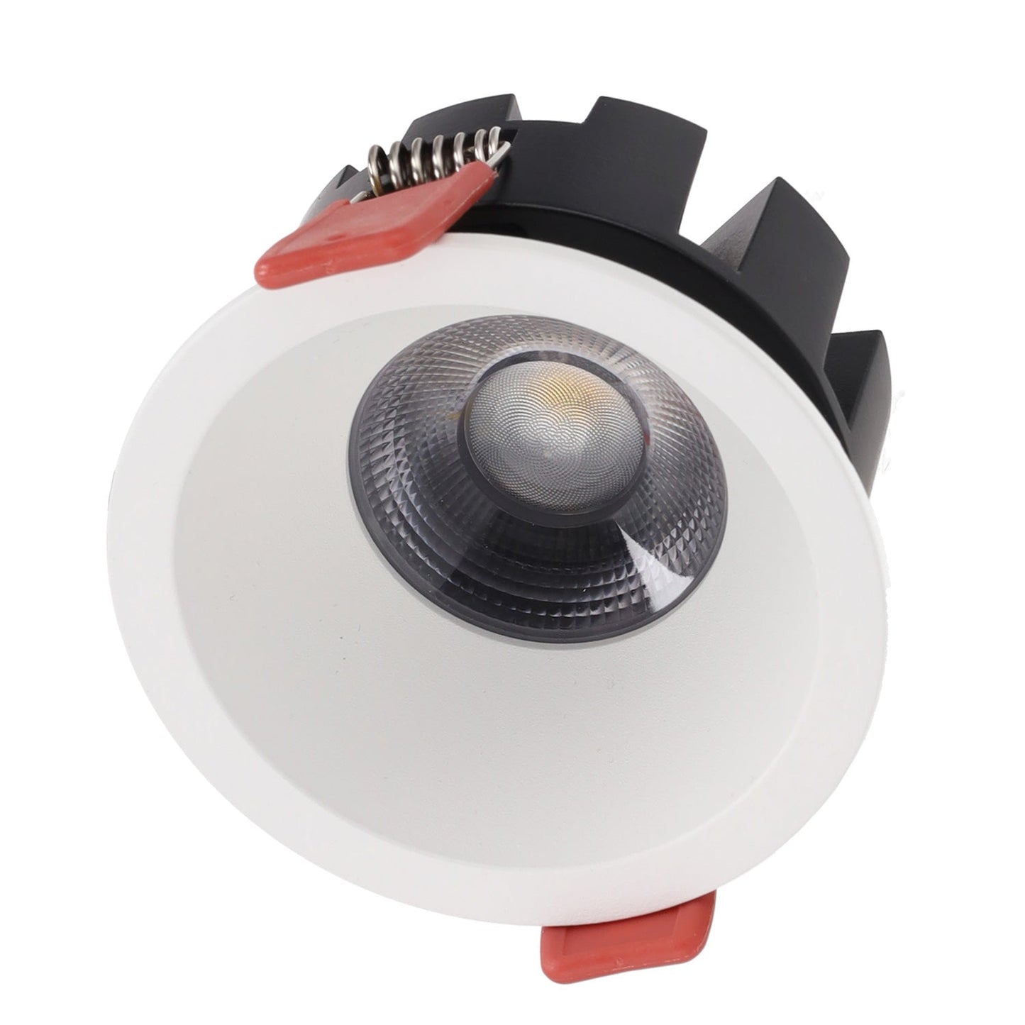 Luminária de embutir LED CCT 8W com chip OSRAM e recorte de Ø 75mm