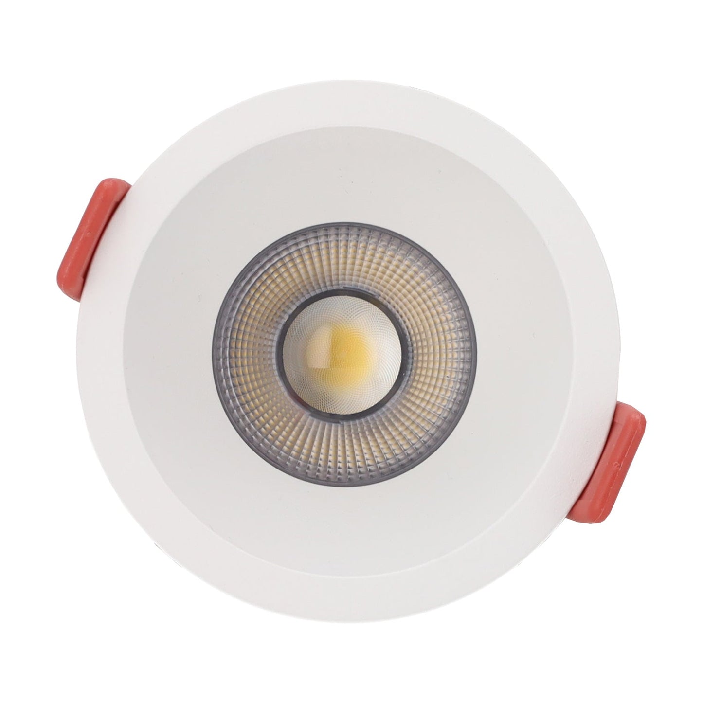 Luminária de embutir LED CCT 8W com chip OSRAM e recorte de Ø 75mm